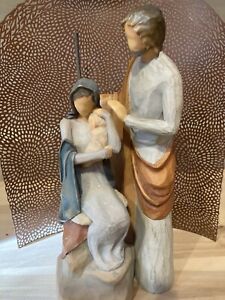 Willow Tree The Holy Family A Child Is Born 2010 Susan Lordi PLUS Shelter, Boxed