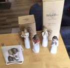 Lot Of 15 WILLOW TREE Angel Figurines Susan Lordi Collection Rare 2000s Demdaco