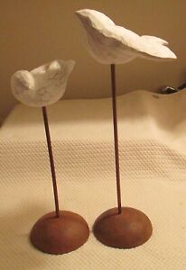 SUSAN LORDI WILLOW TREE Nativity Birds White Doves 2 Piece RETIRED - EXCELLENT!
