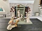 Willow Tree Nativity Set Crèche Metal Star Backdrops And Figurines Susan Lordi