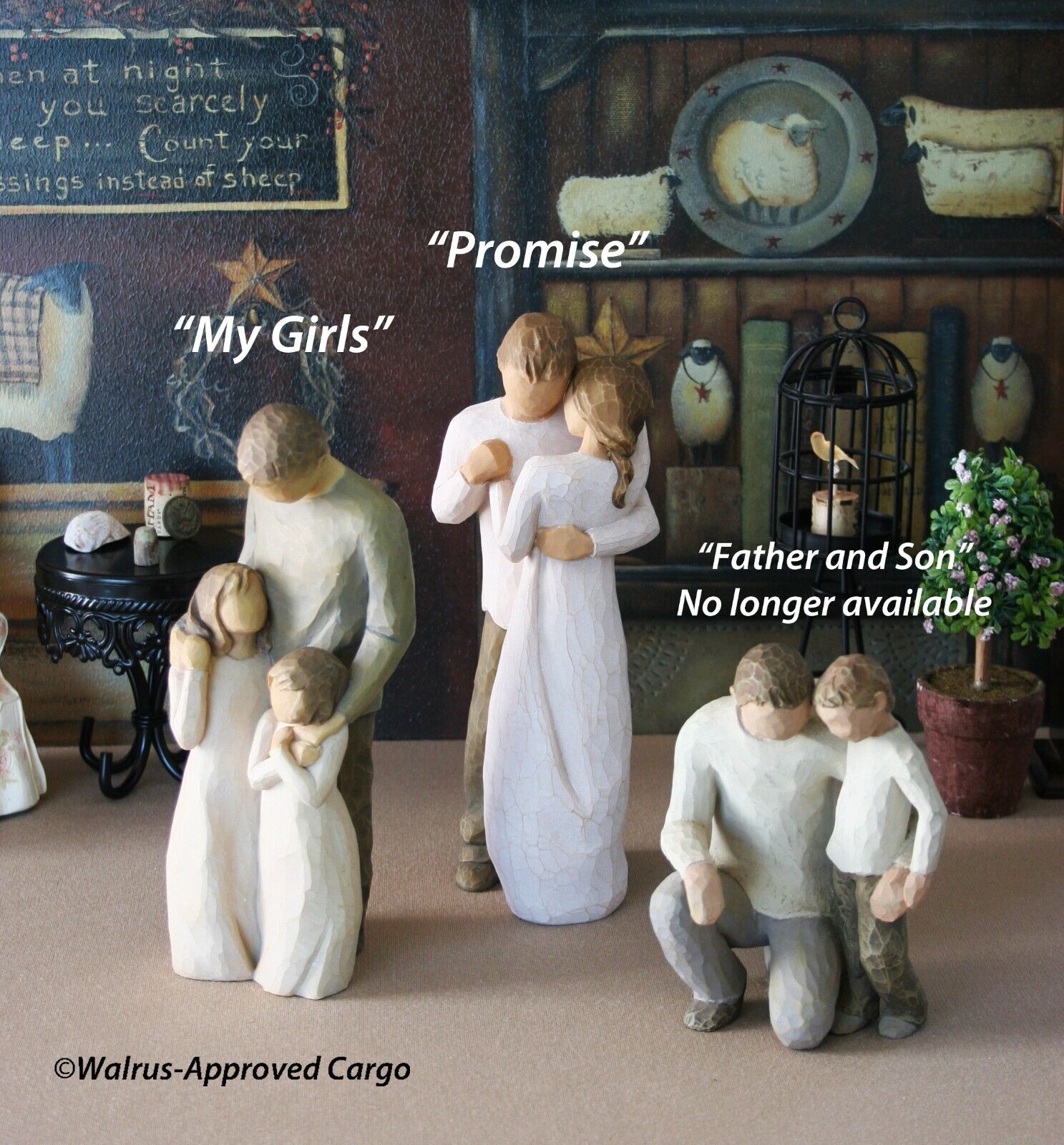WILLOW TREE FIGURATIVE SCULPTURES OF FAMILY LOVE – UNIQUE HAND-CARVED FEELINGS!