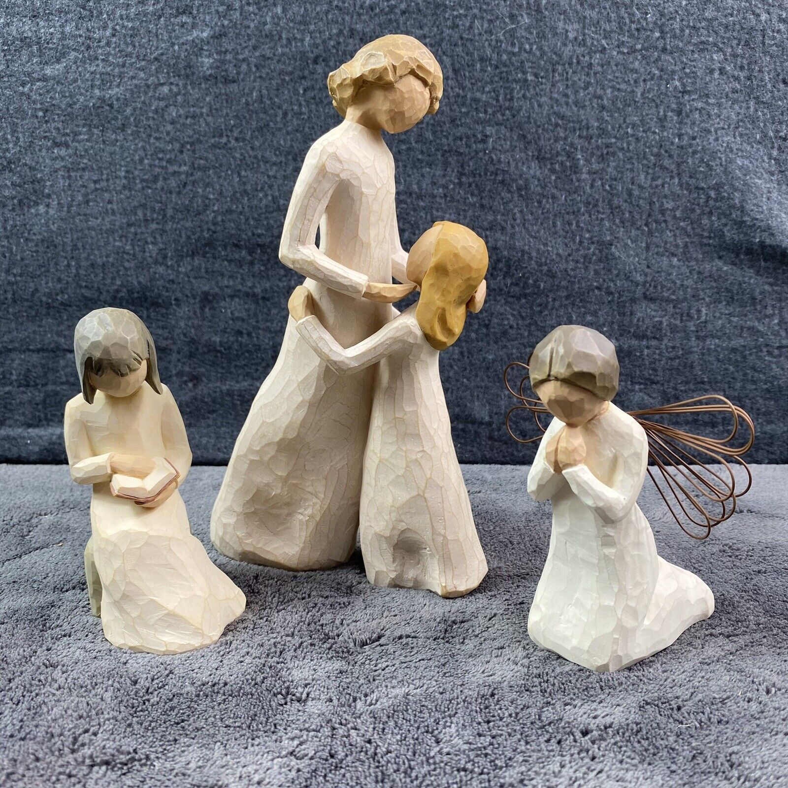 Vtg Willow Tree Demdaco by Susan Lordi Angels Ceramic Neutral BUNDLE 1999-2003