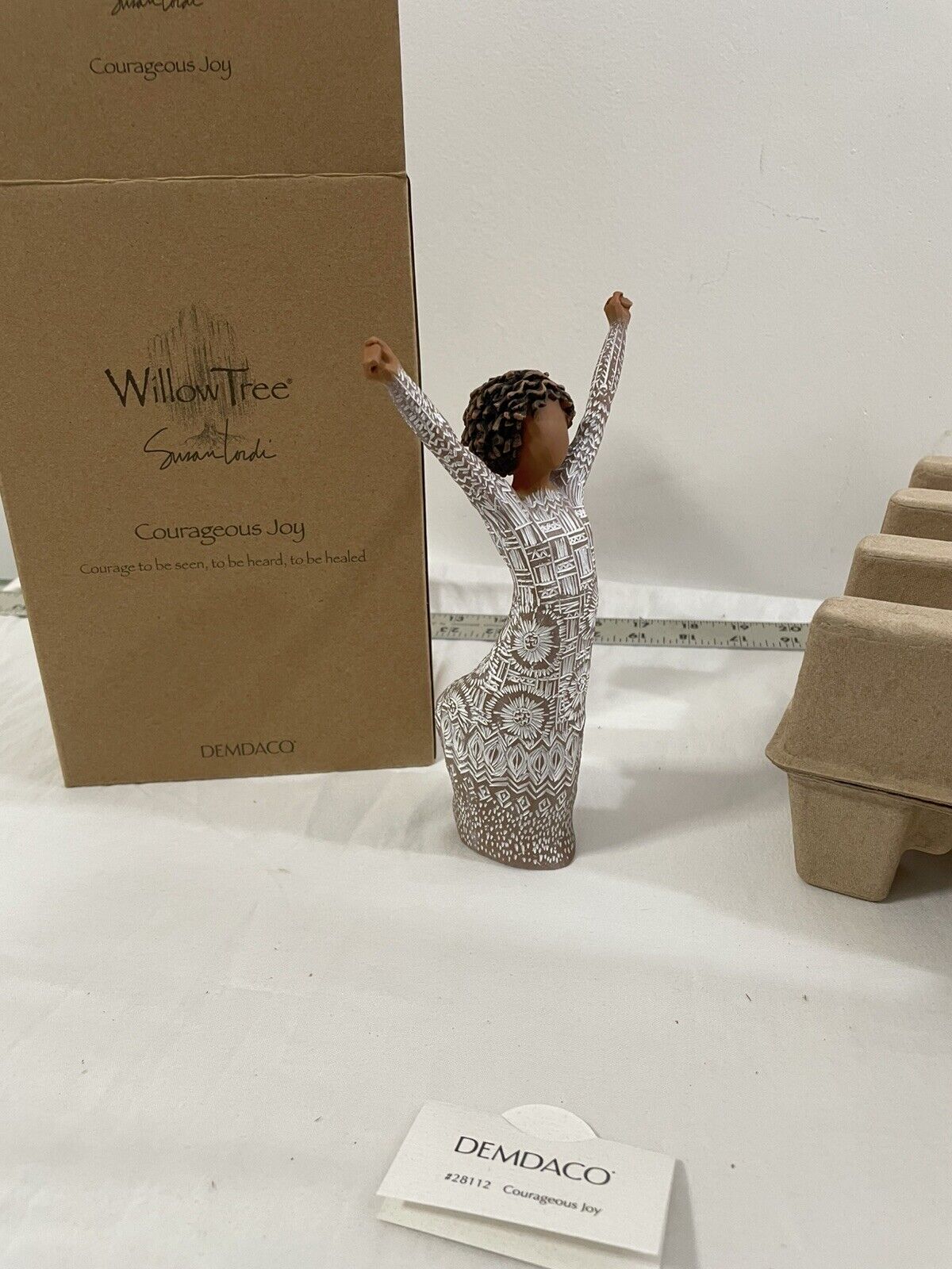 Courageous Joy sculpted figure by Susan Lordi | Willow Tree NIB
