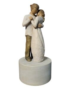 Willow Tree 2011 Promise Music Box Demadaco Susan Lordi 8.5 Inches Tall