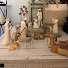 Willow Tree Nativity Set- Includes All Pieces In Picture 16 Piece Set