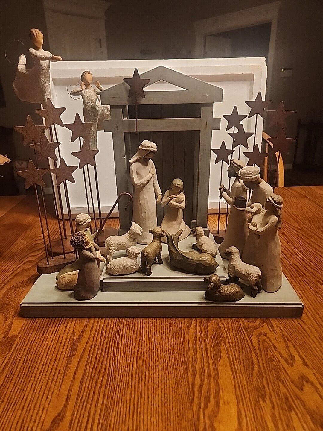 Willow Tree Nativity Set- Includes All Pieces In Picture 20+ Piece Set