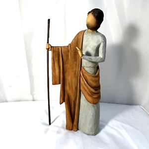 Willow Tree Nativity Joseph Figurine The Christmas Story 2005 Lordi Large 14.5"