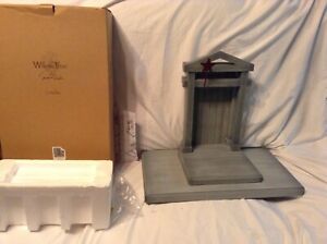 WILLOW TREE DEMDACO CRECHE WOOD CHRISTMAS NATIVITY MANGER 26106 W/ BOX