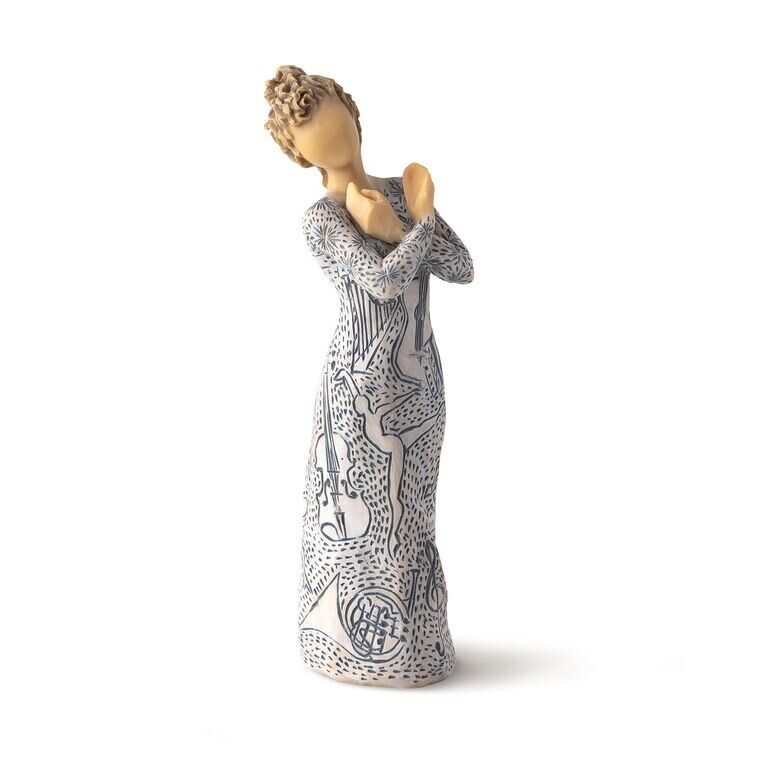 Willow Tree Music Speaks Light Skin #28213 Figurine NIB Free Shipping