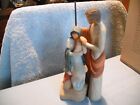 Demdaco Willow Tree "The Holy Family" Art Sculpture In Original Box