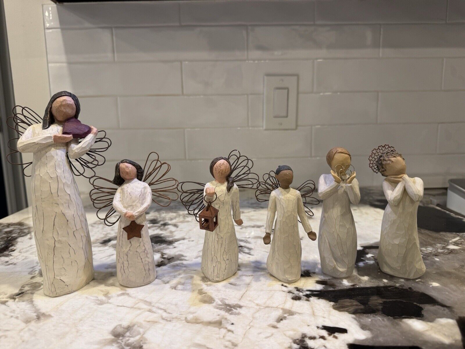 Willow Tree Artist Susan Lordi's Retired Figure Lot Of 6