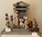 Willow Tree Nativity Set With Crèche in original boxes