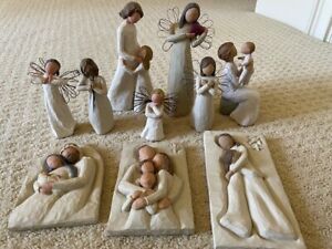 Lot of 10 Willow Tree Figurines