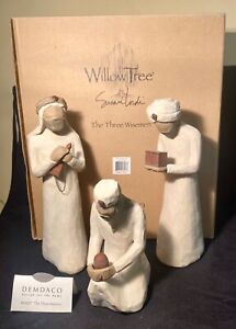 DEMDACO Willow Tree Three Wise M?n_sculpted hand-painted nativity figures_26027