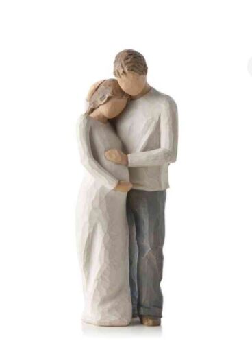 Vtg 2002 Demdaco Willow Tree Expecting Mother “Cherish” Susan Lordi Figurine