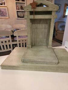 Willow Tree Nativity Scene Creche Wooden  Demdaco Susan Lordi