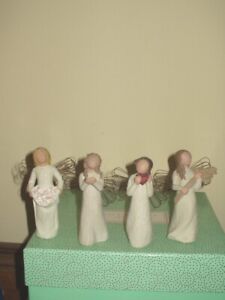 Demdaco Willow Tree Angels Figures Lot Of 4 - Some with original price tags