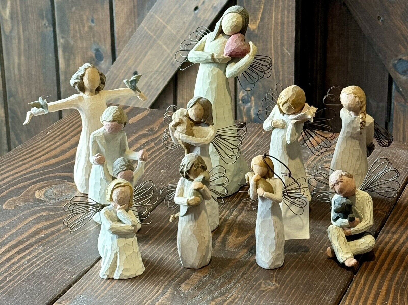 Willow Tree Figurines LOT OF 10 Various Sizes/Years