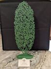 Willow Tree Demdaco 14" Tall Green Metal Tree Silhouette Stand Backdrop - NEW