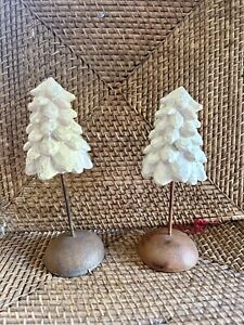 2 Lot 7” & 7.5” Willow Tree "Trees" Demdaco Retired Rare Lordi 1999 Signed