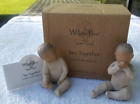 Willow Tree Two Together Baby Twins Figurine Babies 2007 Demdaco Susan Lordi