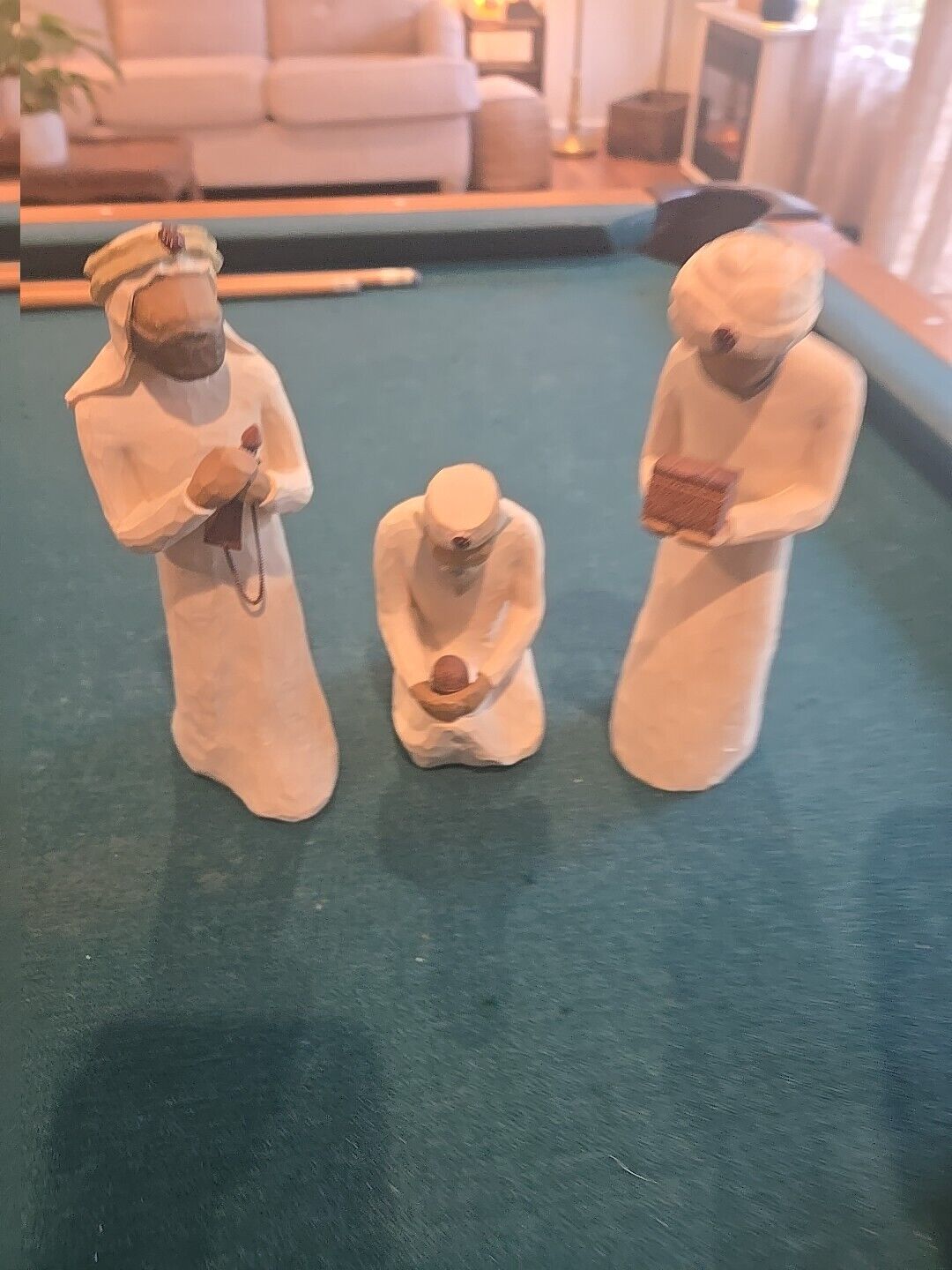 New In Box! Willow Tree Nativity Scene, Three Wisemen Set, sculpted hand-painted