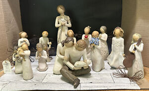 Willow Tree angels lot Of 13