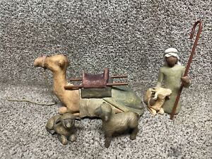 Willow Tree by Demdaco Shepherd and Stable Animals, by Susan Lordi, Model 26105