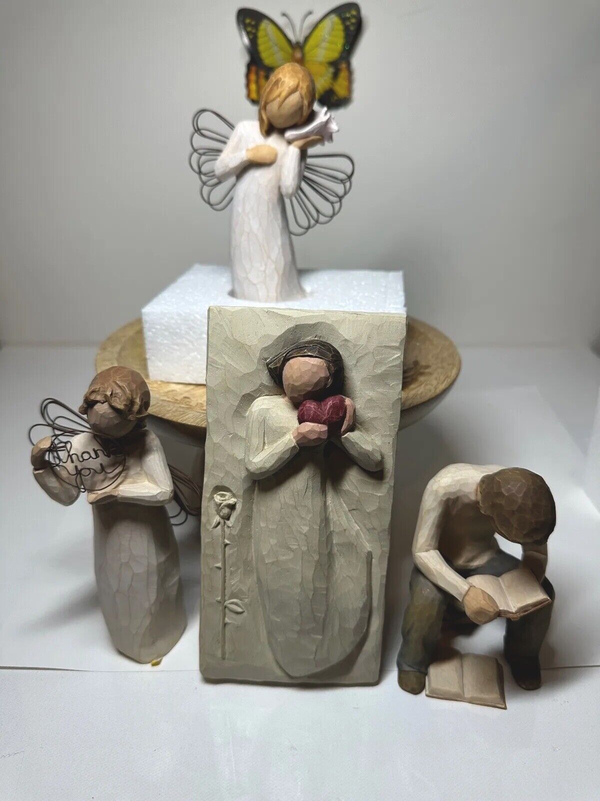 Lot of Four  Willow Tree Figurines