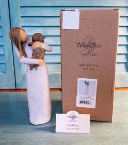 Willow Tree ***Artist Signed*** Adorable You Dark Dog #29040 Susan Lordi New NIB