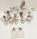 Lot Of 9 Willow Tree Figuines Late 1990's & 2000's