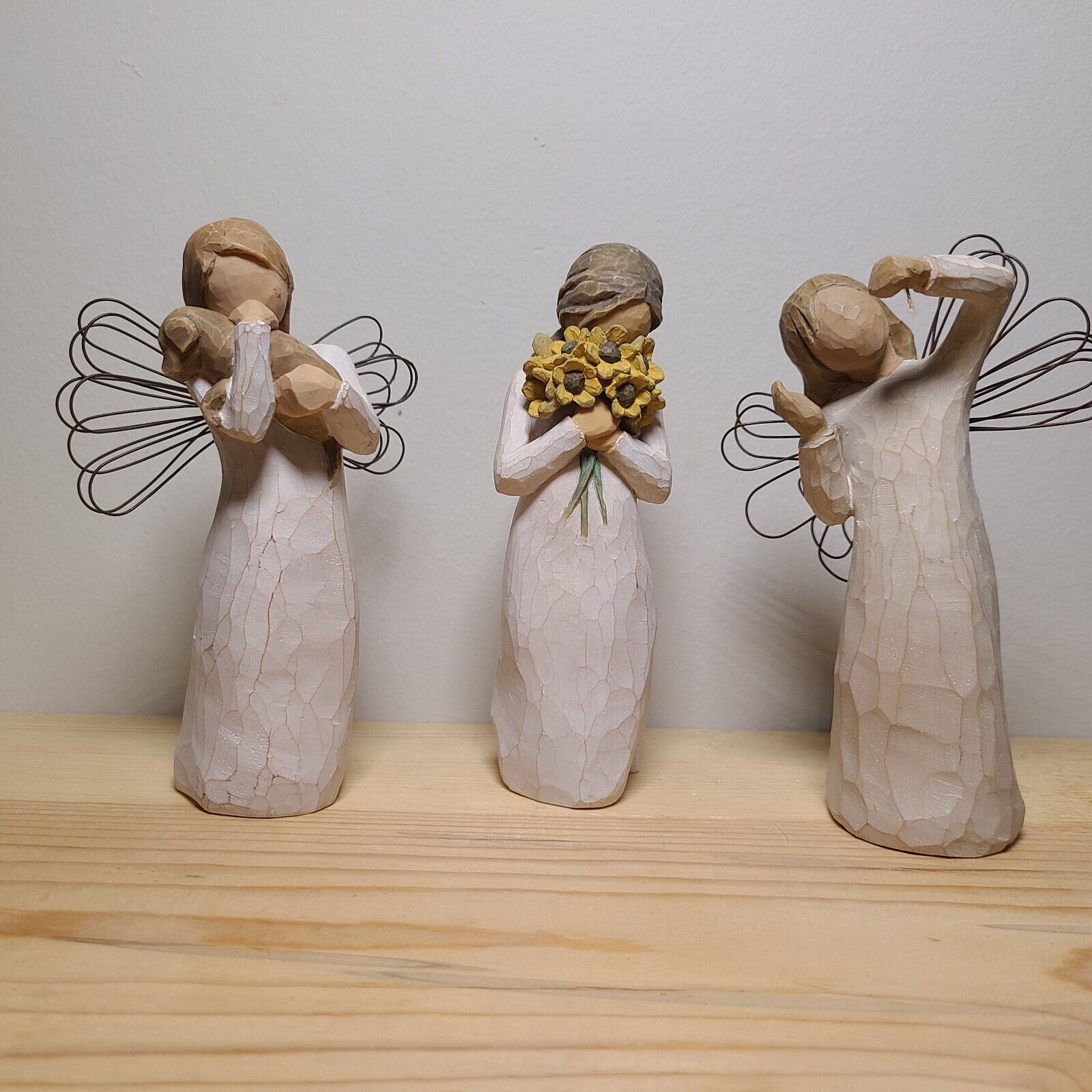 Willow Tree Figurines Lot of 3 - Angels & Sunflower Susan Lordi