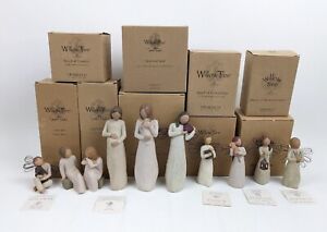 Willow Tree Angel Figurines Lot of 9 ~ NICE With Boxes ~ Demdaco Susan Lordi