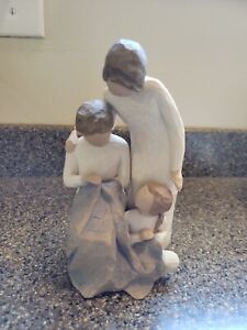 New W/O Box Willowtree?GENERATIONS? MOTHER, DAUGHTER & GRAND~HAND PAINTED