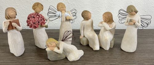 REPAIRED Willow Tree Demdaco Susan Lordi Figurines LOT OF 6