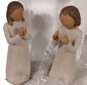 Demaco Willow Tree  "Sisters by Heart" in original box #26023 Susan Lordi New