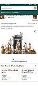 willow tree nativity set new