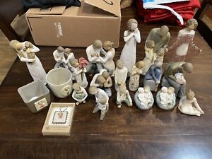 New ListingWillow Tree Figurines Sculptures Lot (All Displayed at Store)