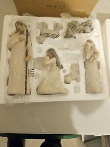 Willow Tree Sculpted Hand-Painted Figure, NATIVITY 6 pieces set NEW