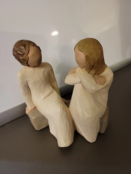 Vintage Willow Tree Heart and Soul By Susan Lordi Figurine Demdaco Hand Painted