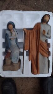 Willow Tree  The Christmas Story Mary Joseph Baby Jesus Figurines Susan Lordi