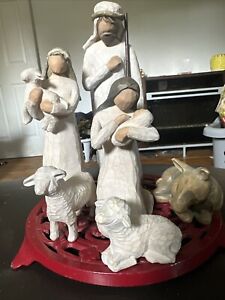 WILLOW TREE Susan Lordi Demdaco #26005 NATIVITY 6-PIECE SET w/Box