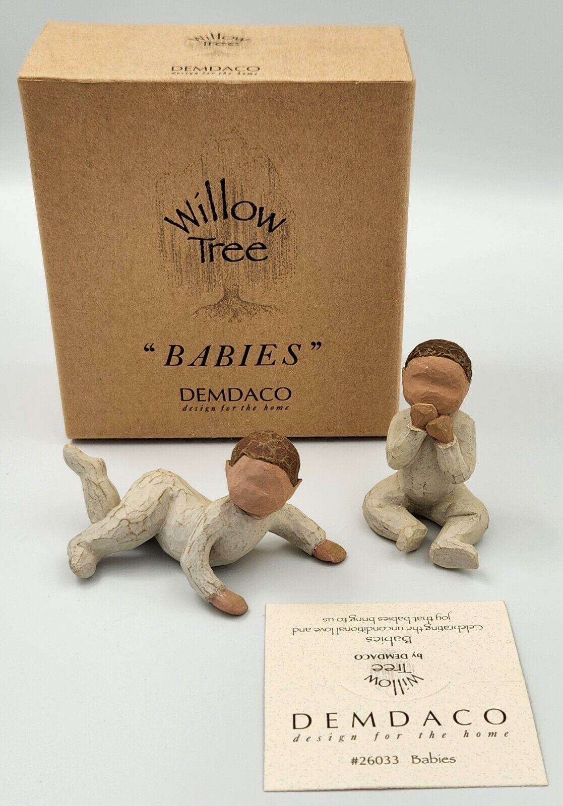 Willow Tree 2001 BABIES RARE Demdaco Susan Lordi #26033 in Box with Tag Retired