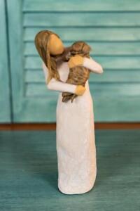 Willow Tree ***Artist Signed*** Adorable You Dark Dog #29040 Susan Lordi New NIB