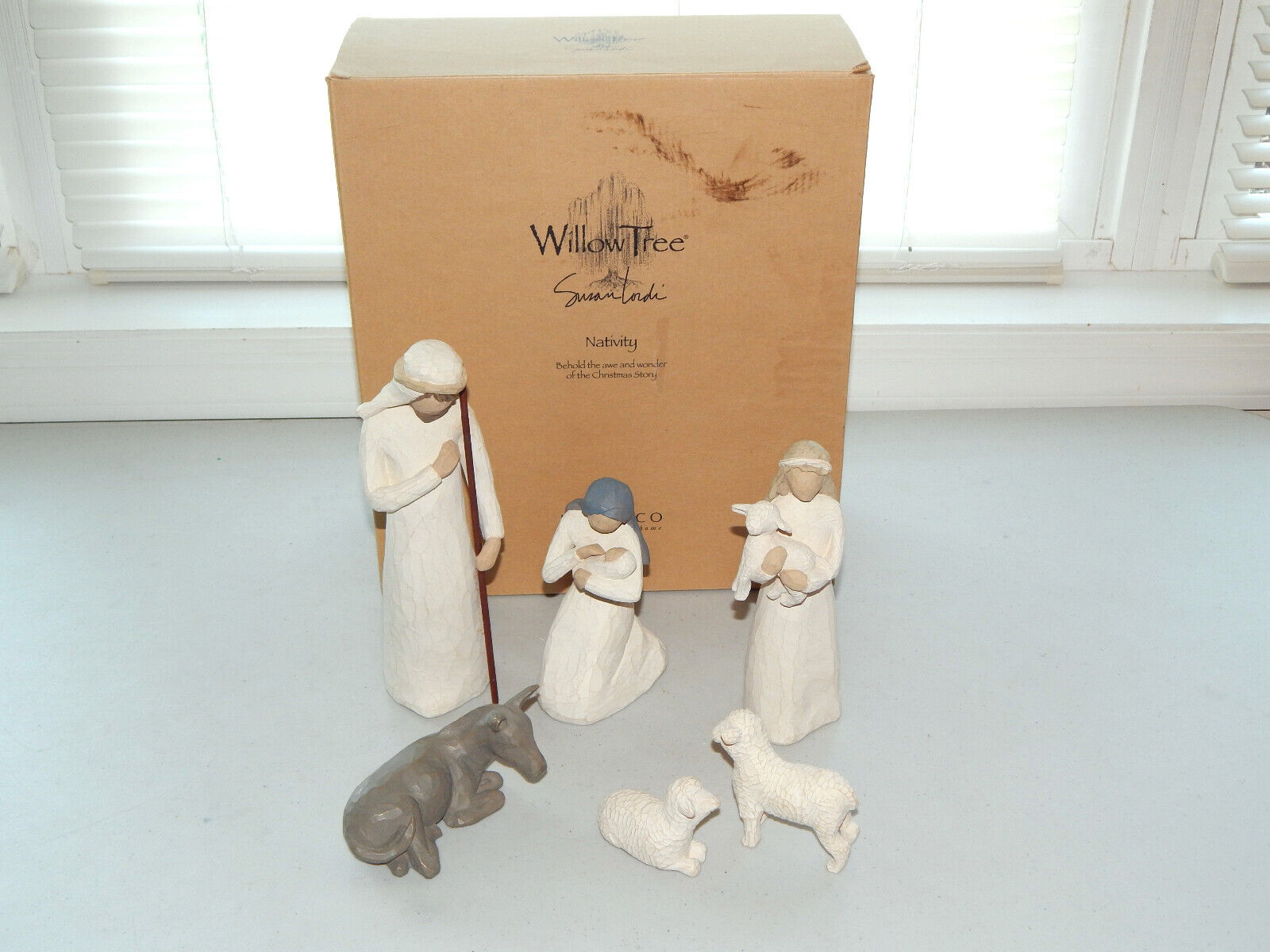 Willow Tree Nativity Set 6 Piece Demdaco Susan Lordi #26005 EXCELLENT COND!!