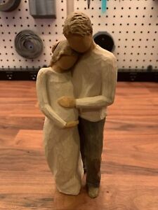 Willow Tree - Home (2010) Figurine - Husband & Pregnant Wife