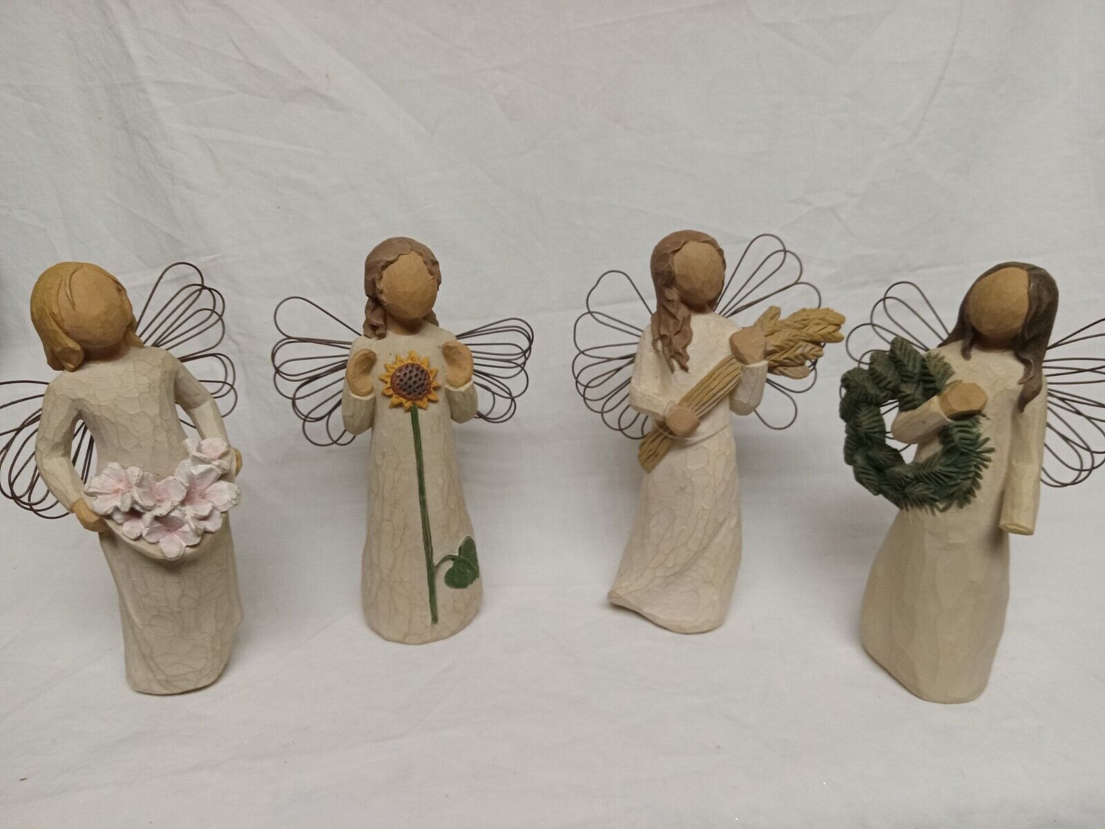 Demdaco Susan Lordi Willow Tree Four Seasons 4 Pcs