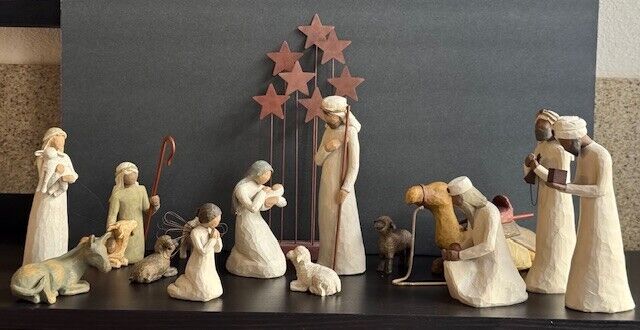 FULL SET  Willow Tree Nativity - DEMDACO - Susan Lordi