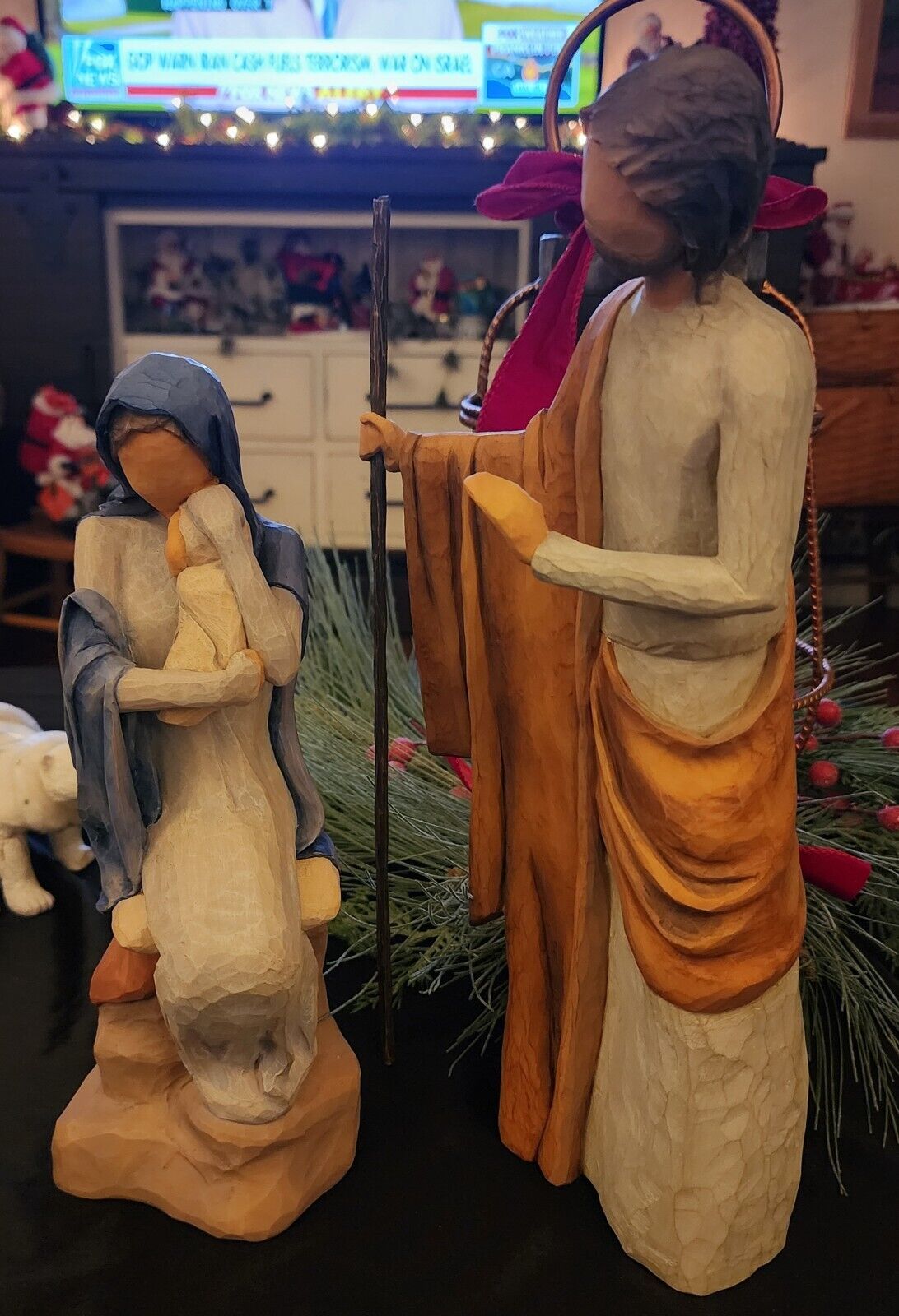 Willow Tree The Christmas Story Mary Jesus Joseph Large Figurines By Susan Lori