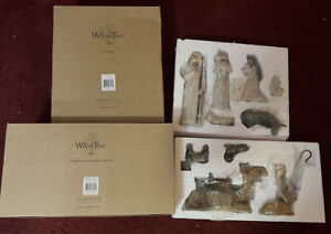 Willow Tree 26005 Sculpted Hand-Painted Nativity Figure Set - 10 Piece In Box